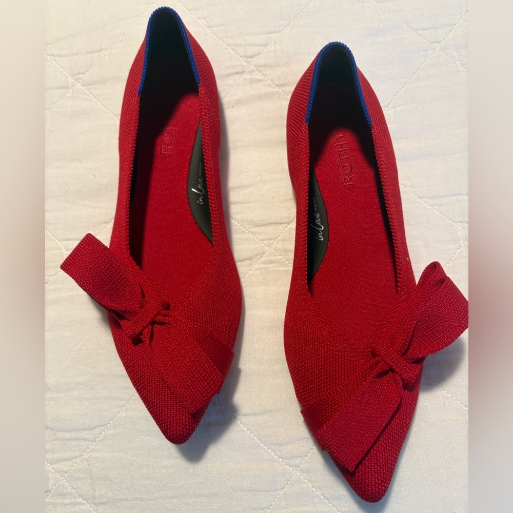 Rothy's The Bow Point II in Cupid